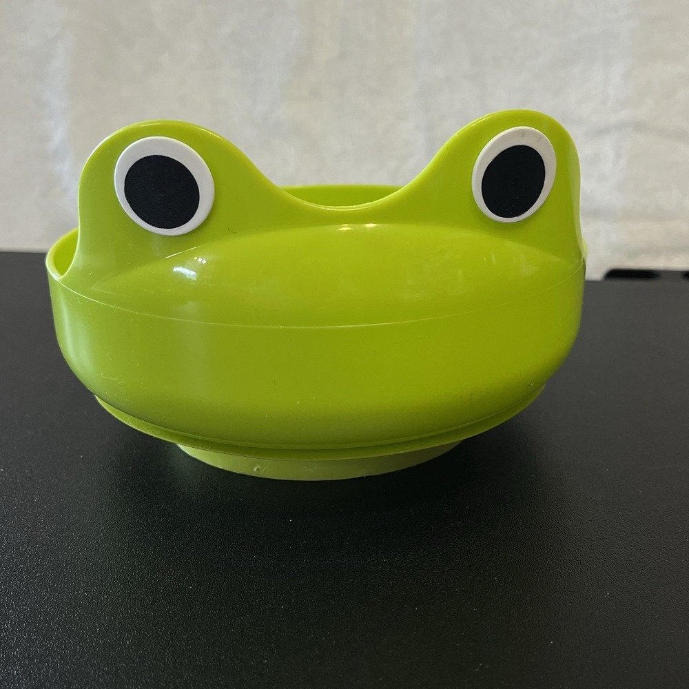Green Frog Bowl Ikea Mata Big Eyes 👀 Fun!
